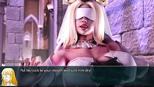 Goblin Layer - Rewarded with a Blowjob From the Virgin Nun