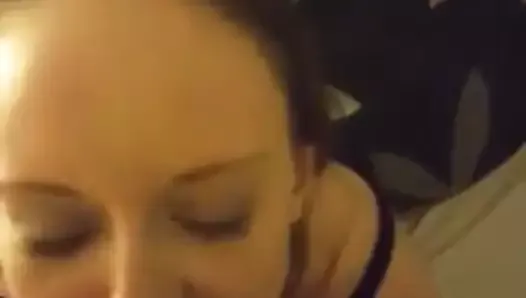 Cuming in her warm and little mouth