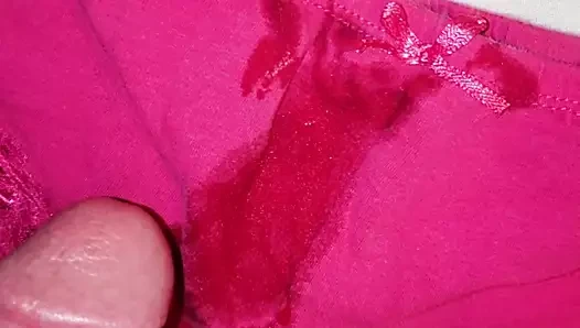 cumming üzerinde ona külot