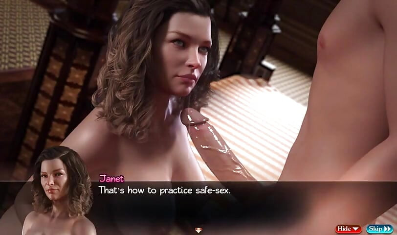 Treasure of Nadia - 87.88 -gameplay - Roleplay - Sexo a três em quarto - lambendo buceta em trio