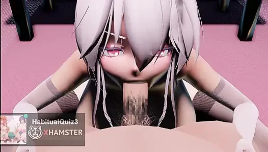 mmd r18 Hakusan Cleaning Blowjob Nude fuck hard dildo want to sex anal 3d hentai ahegao wife cheating