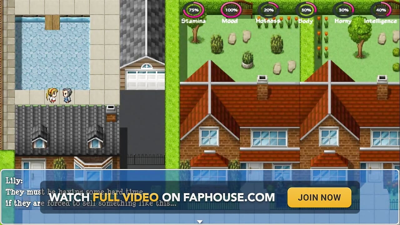 Lily of the valley: två sexiga nakna hemmafruar vid poolen avsnitt 18