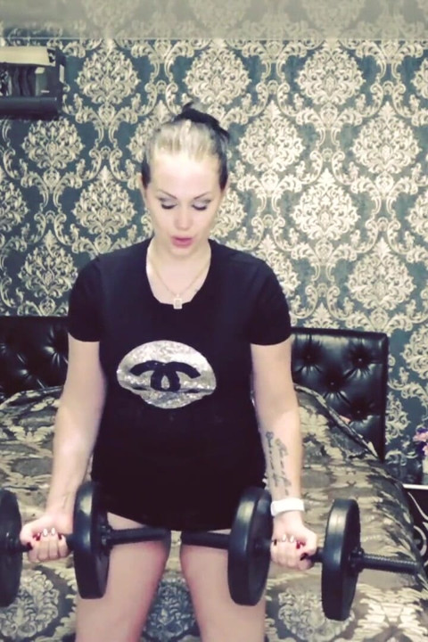 101 weight liftings repeats for biceps challenge!