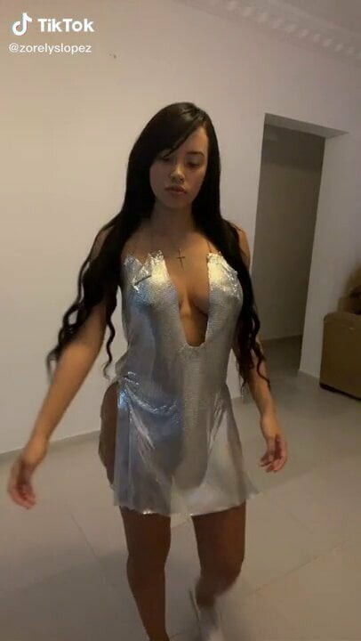 Dulce - Sexy Silver Dress 3