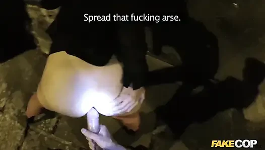 Fake cop - halloween-analsex-special