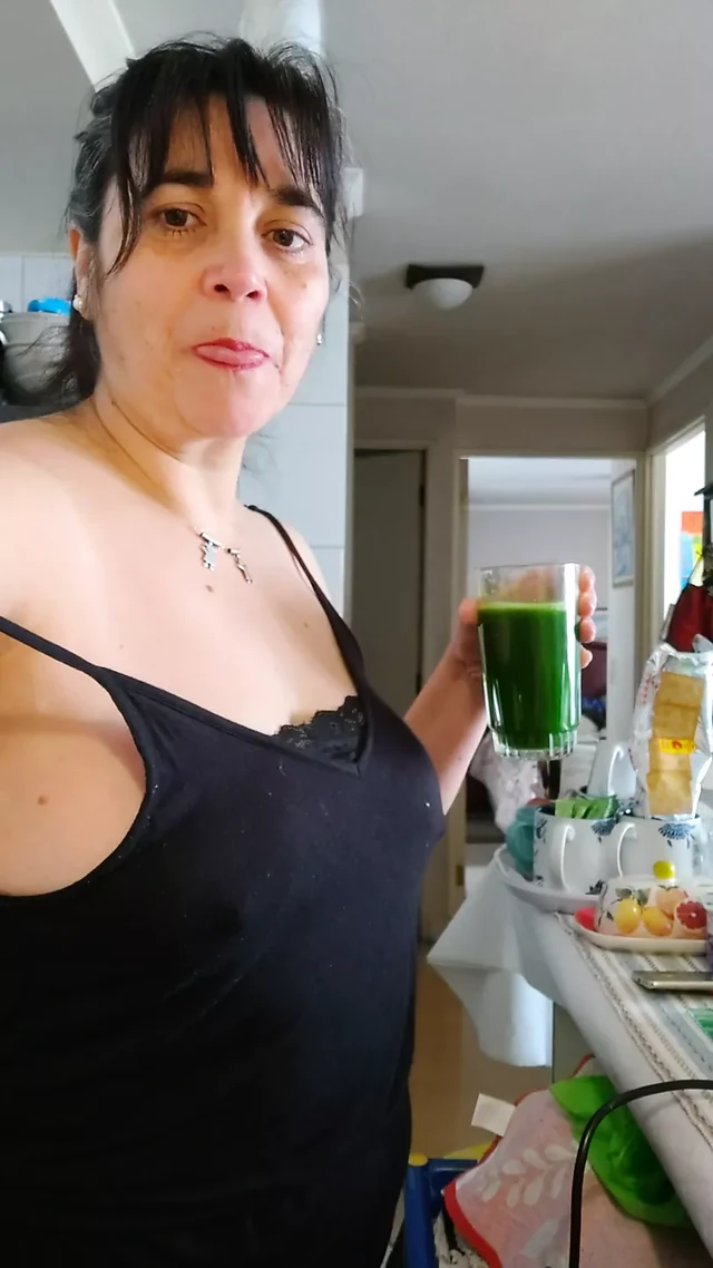 Mommy in kitchen