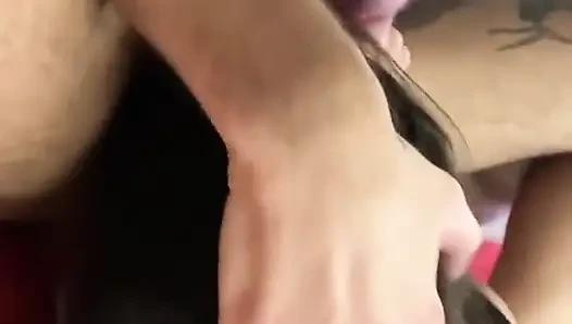Francesca Palma 2 büyük yarakla eğleniyor