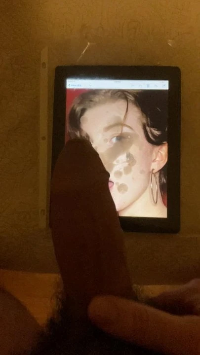 Cute girl cum tribute 2