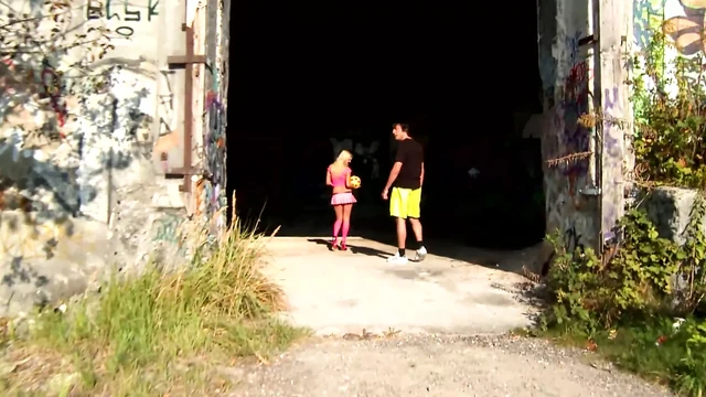 3 Cocks for a Nympho in an old German Factory