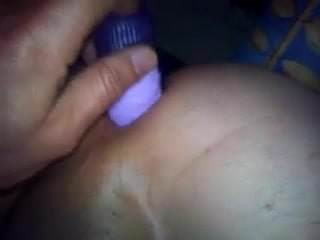 Self fuck with dildo