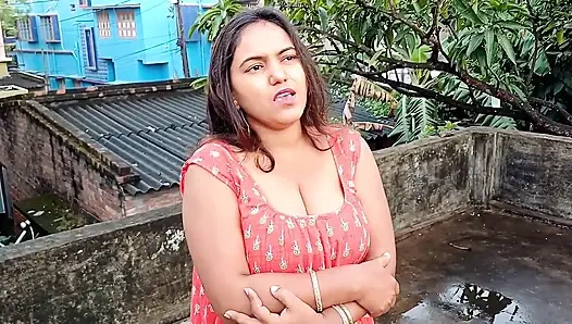 neighbour saw Komal fingering her, grabbed her land and pulled her under, then urinated on it