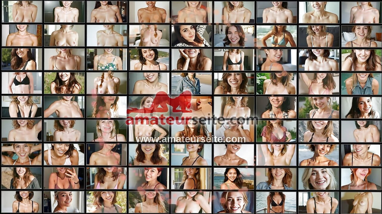 Amateur collection with natural beauties