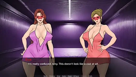 Экстаз Eva No09 Две неверные шлюшки трахнули толстым черным членом