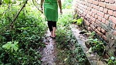 bestver pissing and fucking outdoor with my desi indian step mom 