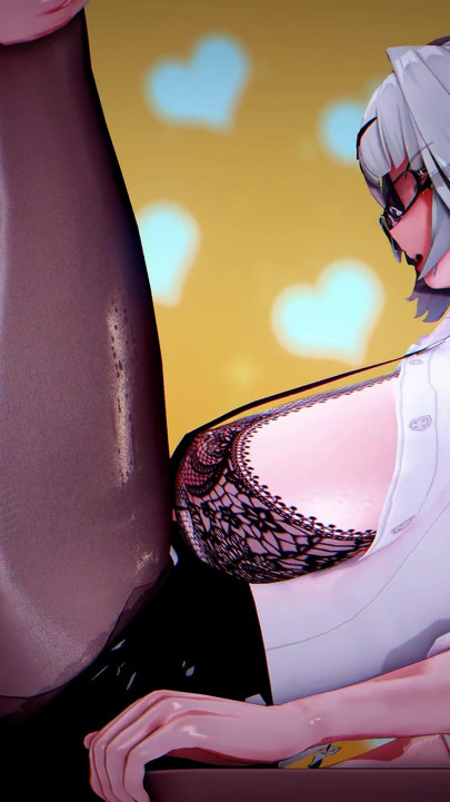 mmd Yi Xuan - Game "zenless Zone Zero" Dance Clip Dress up Police Uniform Bunny Girl Erotic Cheongsam Ol Secretary Uniform