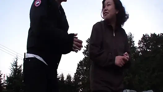 A123G05 Mature women working on the farm are interviewed on TV shows and picked up to invite them to their rooms! Intense pounding sex with a young on a mature woman starving for stimulation living in the countryside!