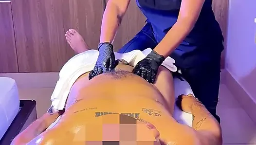 Pijat manual sensual pov - cowok amatir berujung happy ending