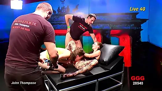 Ggg John Thompson - Live40 Wild Gangbang Orgy