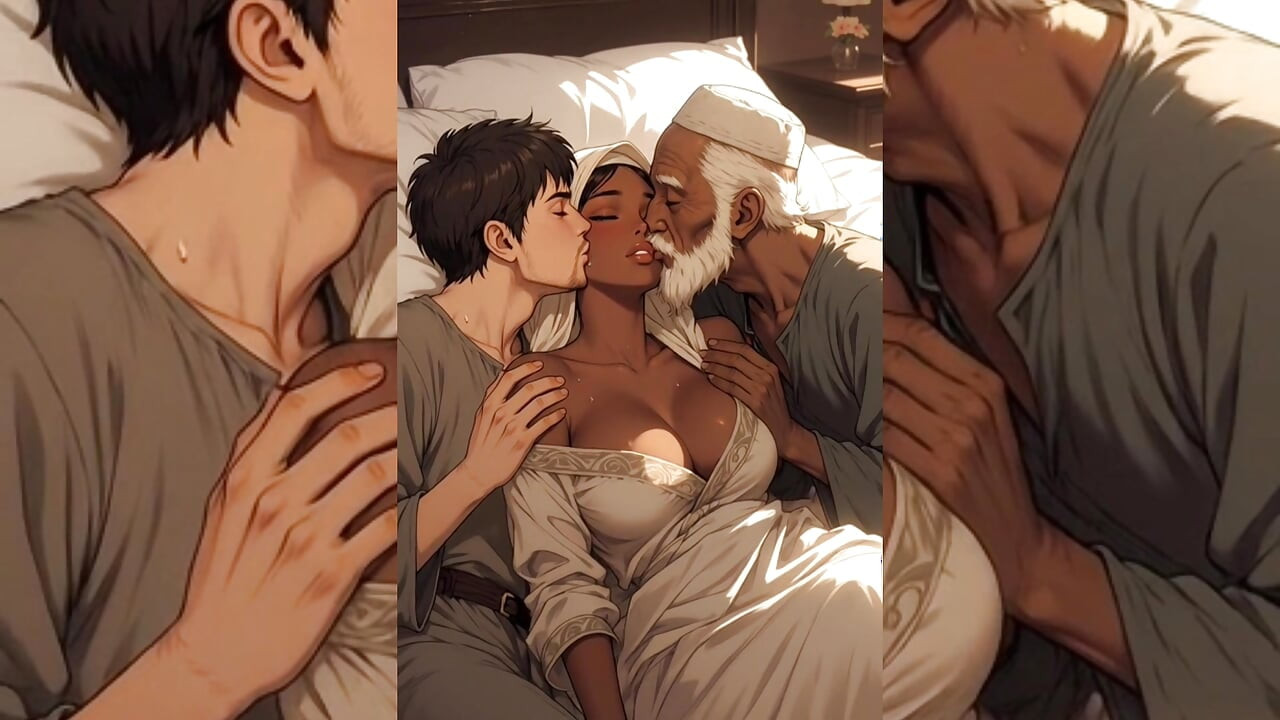 Hijabi muslim babes degradadas e devastadas por feios gordos sujos velhos - espremidos, beijados, fodidos duro parte 2