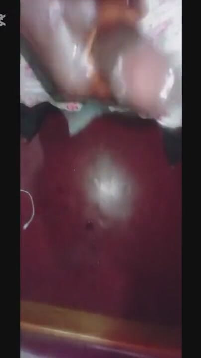 Hot Black Guy Gets His Dick massages  and strokes for the third time today | Clip 1