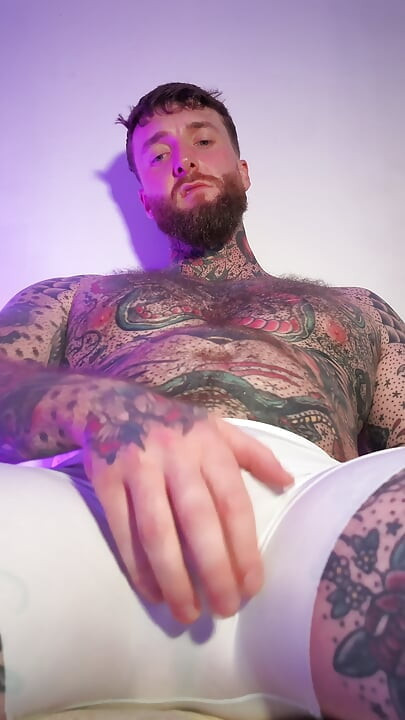 FULL VIDEO - Tattooed Dom Big Dick Cumshot Solo