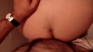 Fatty not dad Big Ass Cumming Into Glory Hole