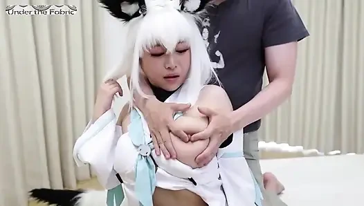 Shirakami Fubuki Creampie Königreich