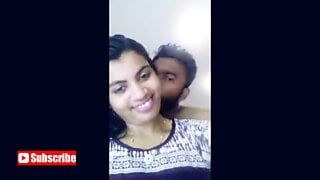 Indian Girl Lip Lock