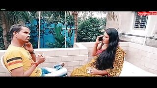 Casal indiano gostoso trocando de sexo! Esposa troca sexo
