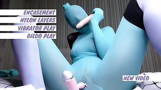 Double layers ecasement masturbation teaser