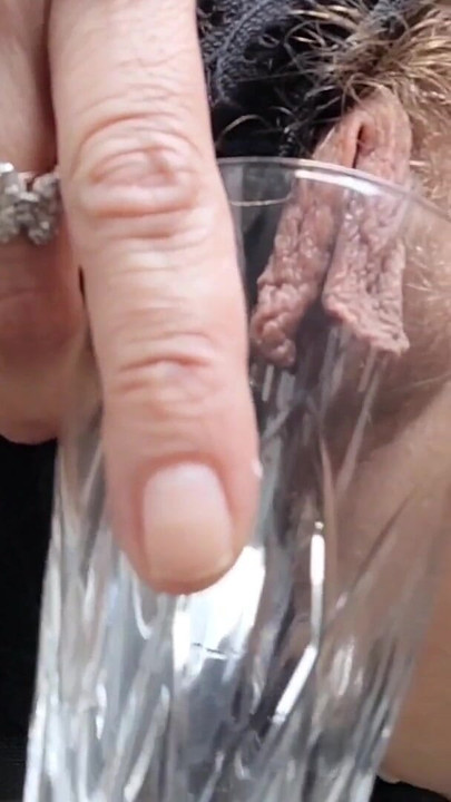 Iconic moment from "homemade outdoor public my new kinky pee compilation with long labia butterfly pussy and big clit for"