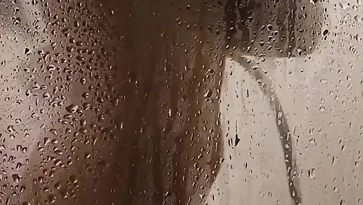 Check out this steamy shower scene with hot naked Simon