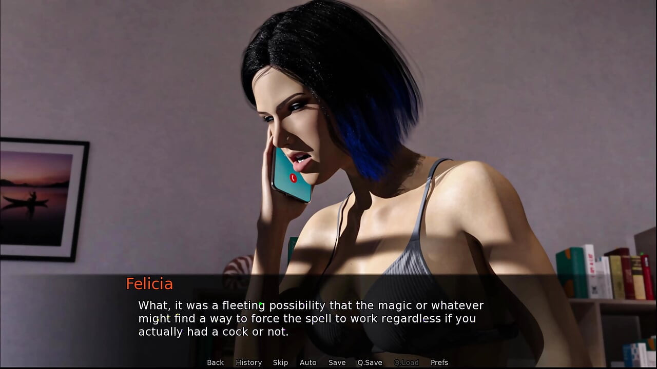 Ariana Perverted Diary 8 Ariana Spell Went Wrong and Now Have a Cock