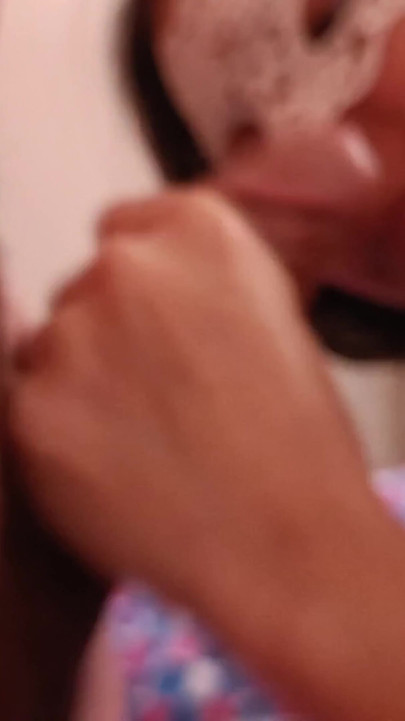 Masked Taboo POV Forbidden Roleplay, Deep Kisses & Bra-Strained Curves | Clip 1
