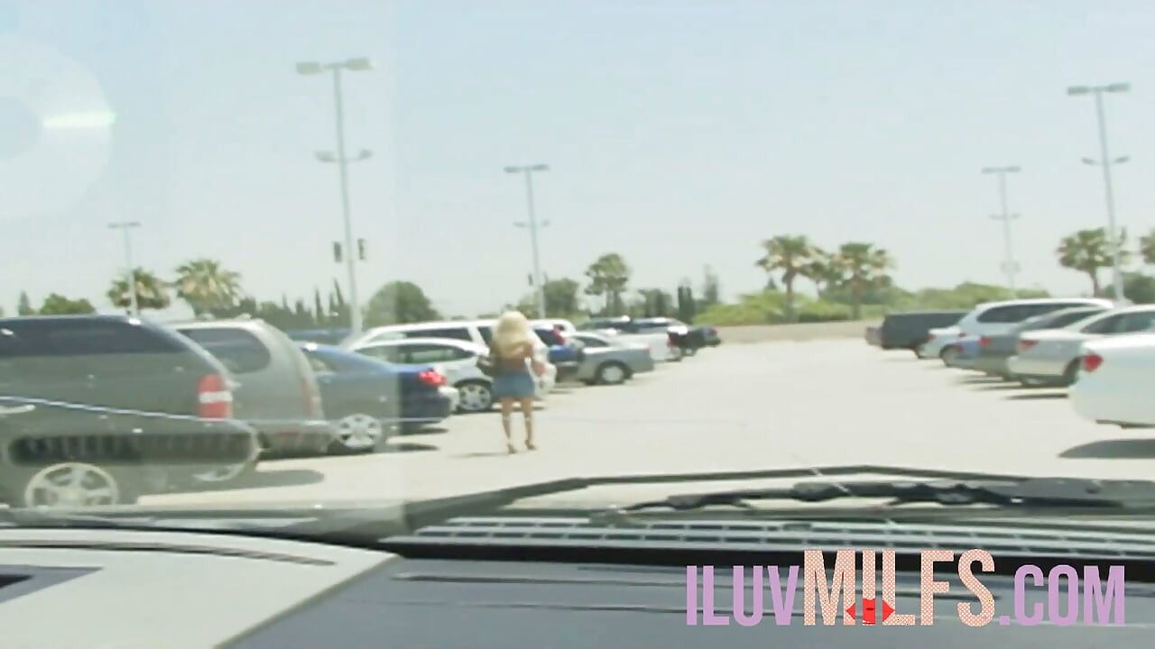 Blonde milf with a big tramp stamp facial covered after sex