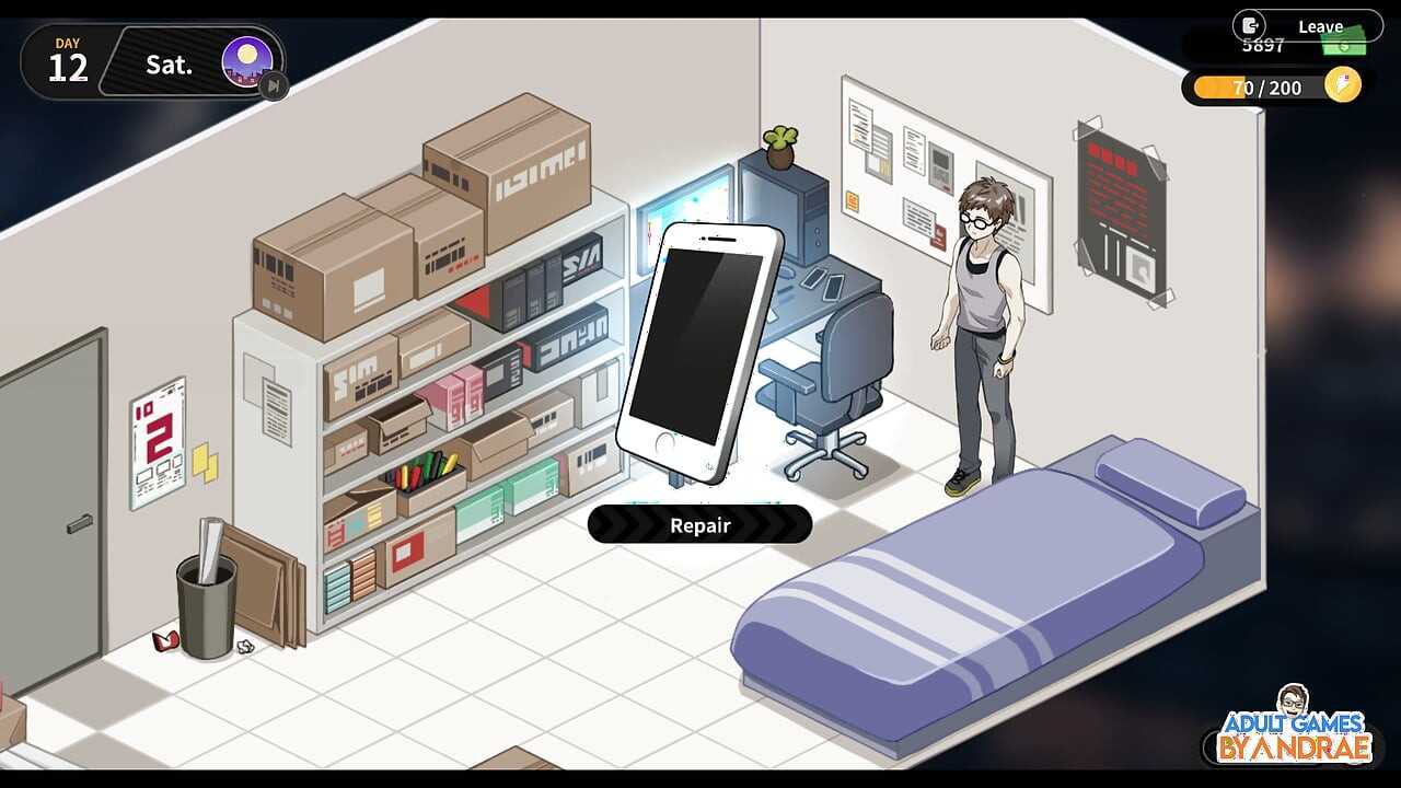 Sex, Secrets & Used Tech Gameplay Part 9 - Secure Password at the Hospital