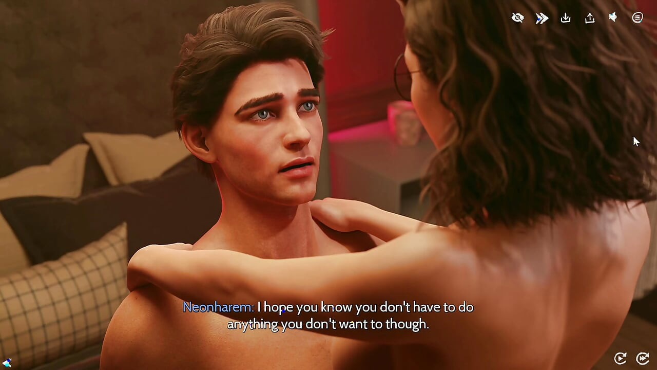 Hentai Gameplay: Intense Fucking The Girl From The Bar - Huge Tits & Ass