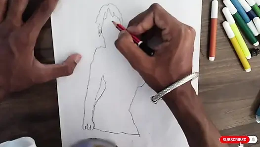 Outdoor Bengali Stepsis having dinner with boyfriend romantic video