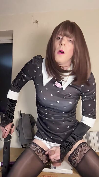 Jess cavalga vibrador