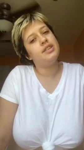busty milf trying on clothes