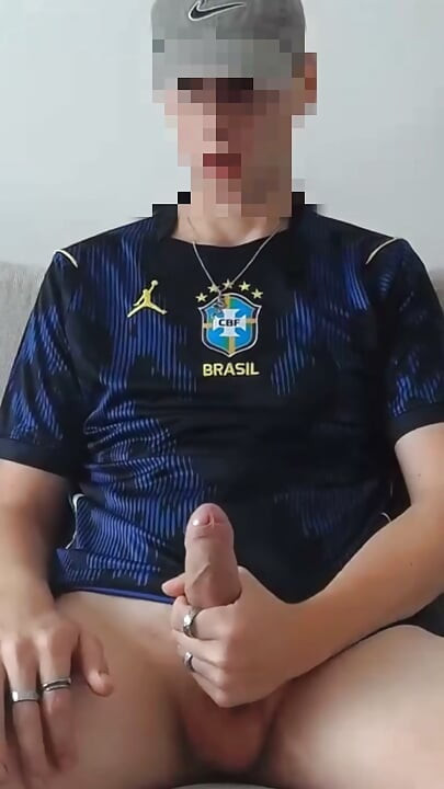 Horny Bro Caught Jerking after Soccer Practice