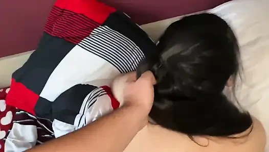 Wow! Cowok ini hampir crot di dalam memekku... Lagi!