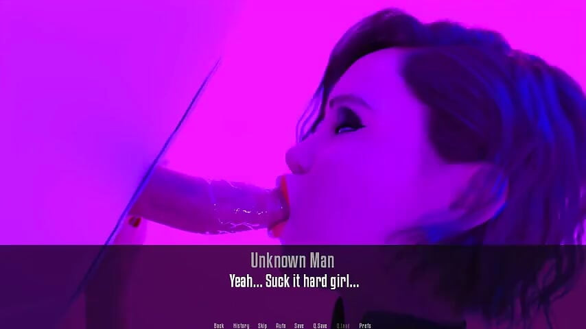 Anitas praktik - Gameplay - Rollspel - Petite Teen - Tonåring ger avsugning vid glory hole