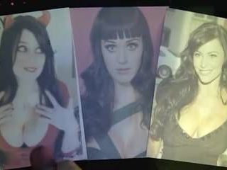 Sperma eerbetoon - Hannah Minx, Katy Perry &amp; Sophia Vergara