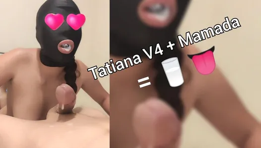 The pleasure of receiving a blowjob from a professional Tatiana V4