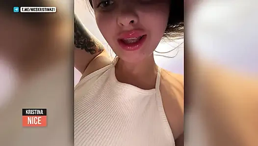 Mükemmel bir öğrenci hayatında ilk kez orgazm yaşıyor - kristinanice