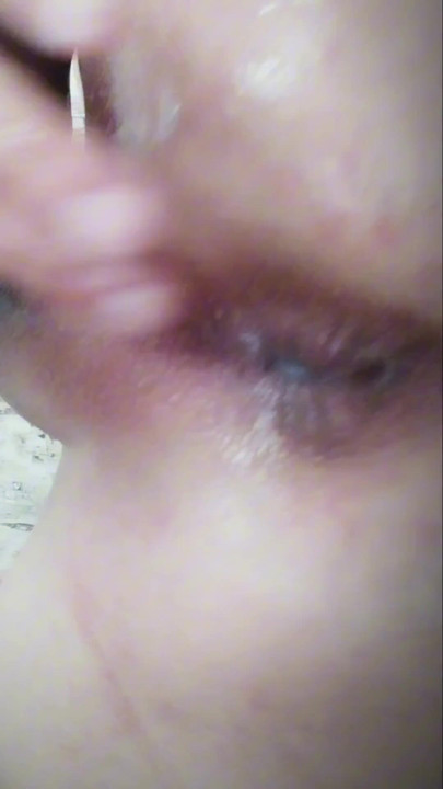 Sweet selfie cumshot in pink sissy anal hole | Clip 2