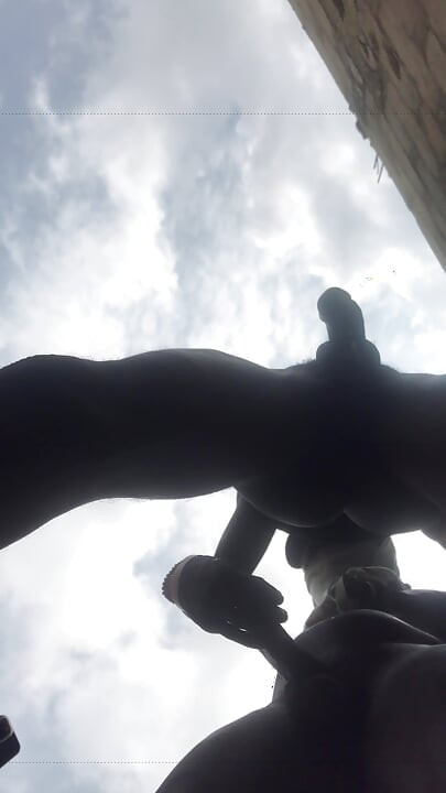 Down view of doggy