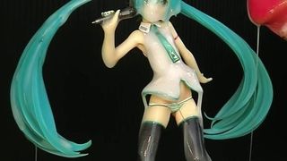 初音ミクフィギュアぶっかけ