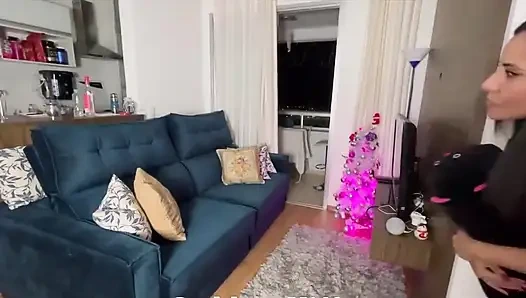 Goddess Kiffa - Bad Girl Tricks and Steals Santa Gifts Ep 2